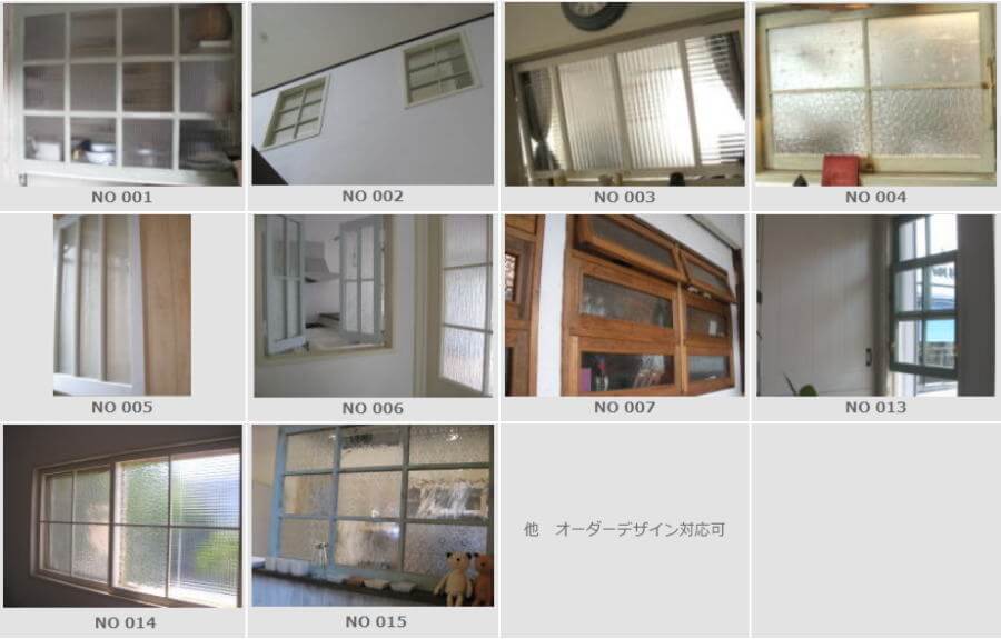 木の温かみがかわいい木製の飾り窓