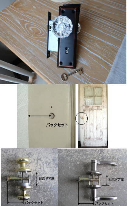 ドアノブ 交換方法