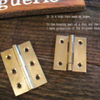 家具金物 真鍮ヒンジ