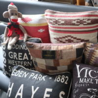 おうちから選びたいインテリア用クッション一点もの