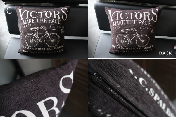 インテリアのアクセントになるクッション現品