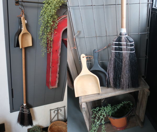 年末年始特設 ホウキ・チリトリ現品販売