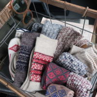 ファッションになじむナチュラル靴下