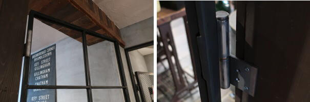 インダストリアルな建具の販売