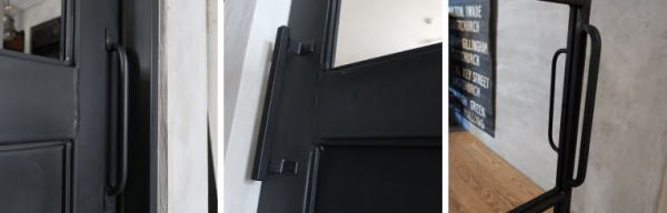 アイアンドアに付けるハンドル