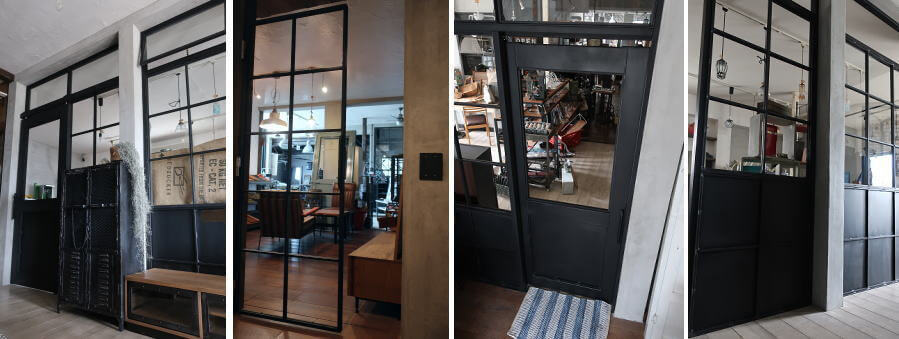 インダストリアルな建具の販売