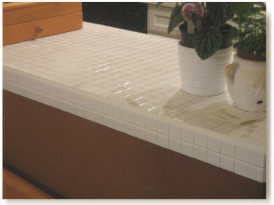 DIYでタイル施工例