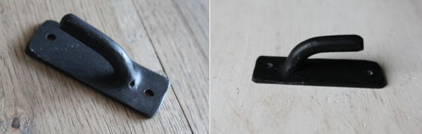 おしゃれなアイアンカーテンフック