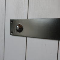 無垢ドア用アイアンフロントバー 飾り鋲付き