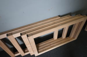 ガラス窓と網戸窓の2枚セット商品