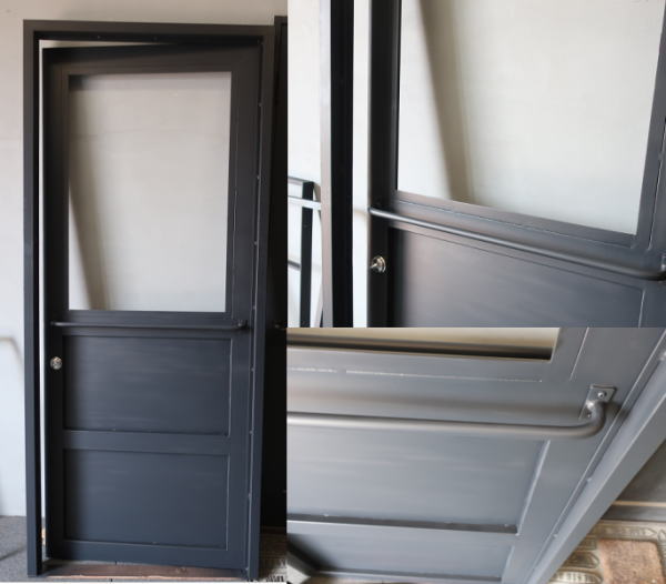 鍵・取っ手・枠が揃ってすぐ使えるアウトレットアイアンドア