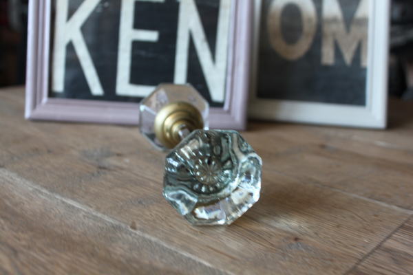 アメリカ輸入のガラスドアノブ