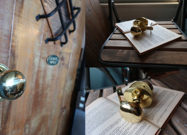 おしゃれ真鍮ドアノブ