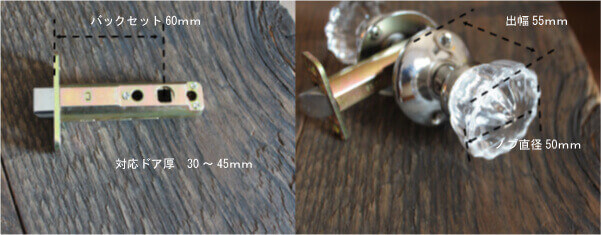 ドア製作に使いたいおしゃれドアノブ