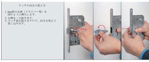 海外輸入こだわりのドアハンドル