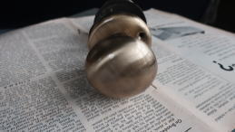 海外輸入のアンティーク真鍮ドアノブ