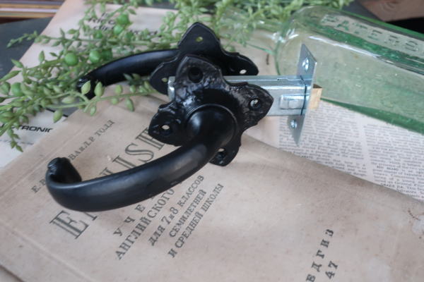 ブラックアイアンのレバーハンドルks23