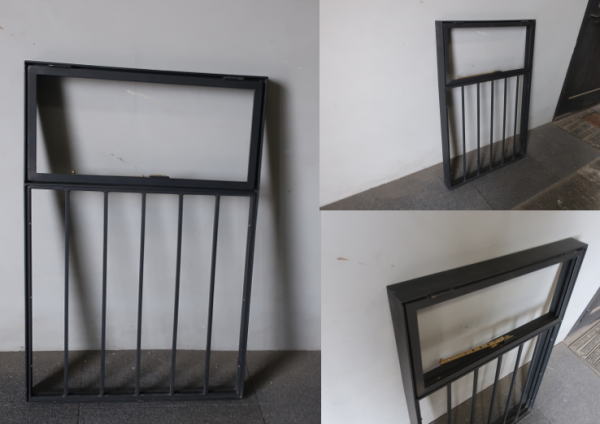 おしゃれな店舗スチール窓