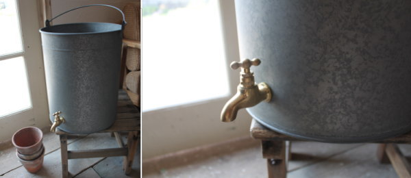 雨水を有効にウォーターバケツラウンド