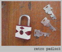 レトロ南京錠
