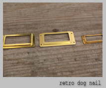 ネームプレート 家具 レトロ