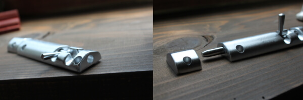 シルバーカラーがおしゃれなロック