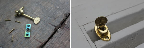 引戸用の締り鍵の販売