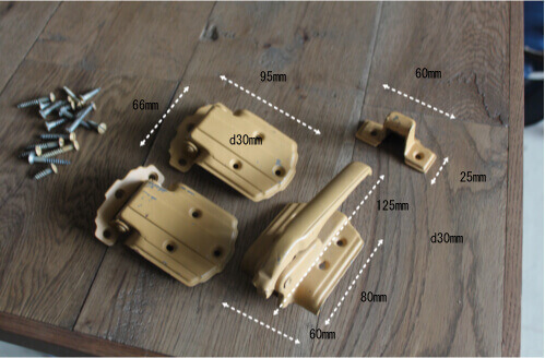 アンティーク金物がかわいい