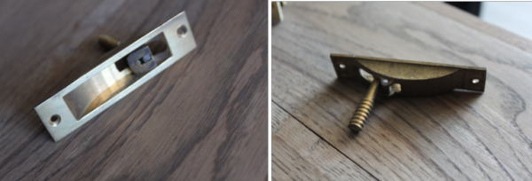 引き扉に使いたい鍵付きの引手