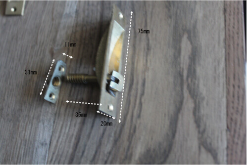 昭和レトロがかわいい取っ手鍵