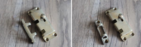 キー付きのかわいいラッチ