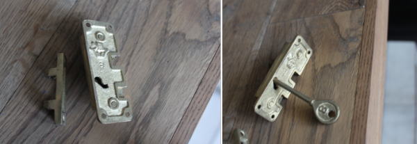 かわいい昭和レトロの鍵の販売