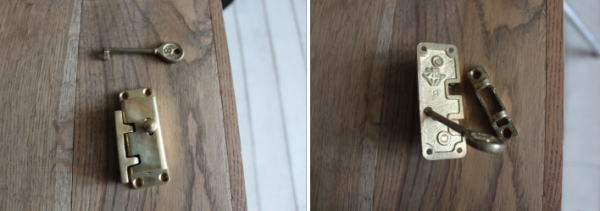 かわいい昭和レトロの鍵の販売