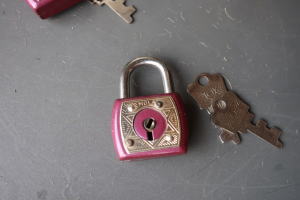 トランクで使いたい南京錠