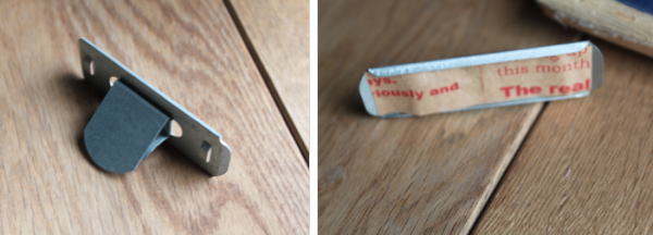 タイトルクリップ簡単取付