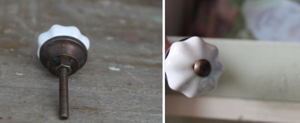 DIYに使いたい花びらノブ