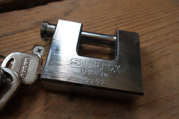 SOLEX社のお洒落な錠