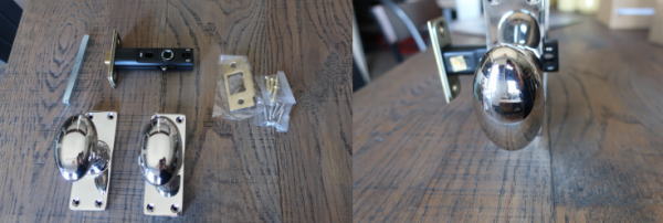 かっこいいシルバードアノブ