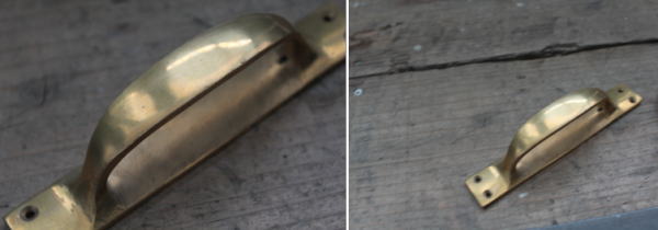 こだわり真鍮素材の金物
