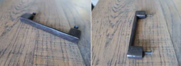 武骨な風合いがオシャレなハンドル