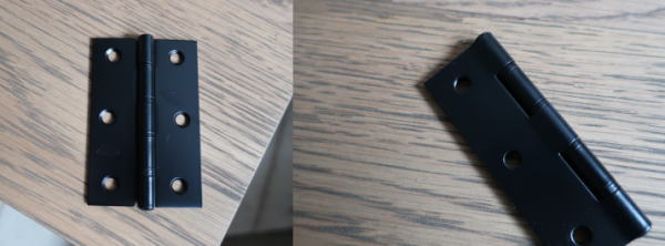 DIYで使いやすいカラー蝶番