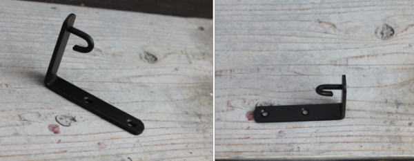 こだわりの場所にブラケットフック