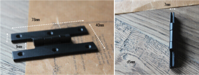 DIYで使いやすいヒンジ