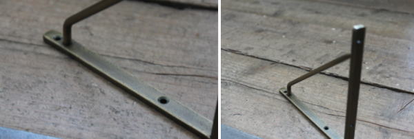DIYで作るシェルフ金物