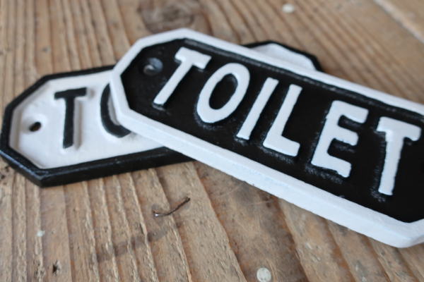 サインプレート トイレ TOILET