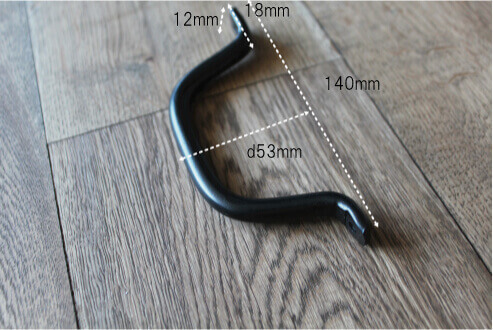 家具製作に使いたいブラックハンドル