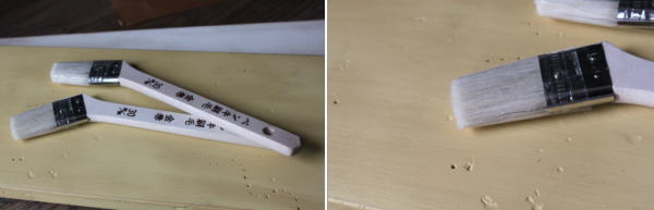 DIYにつかいたい刷毛