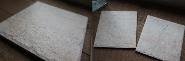 輸入タイルでナチュラルな床作り