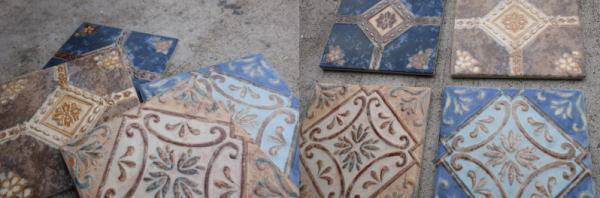 アンティーク風なヴィクトリアタイル