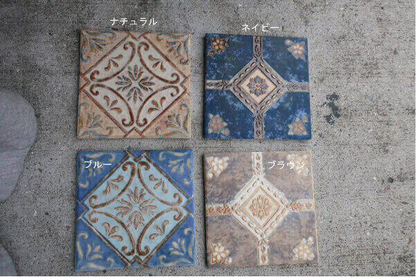 ショップのアクセントになるオシャレタイルの販売